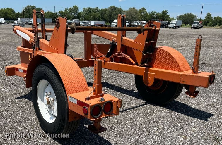 image for item KW9153 1999 Butler Trailer Mfg HCT-120-WL  reel trailer