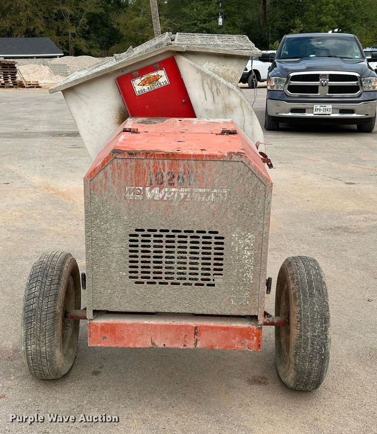 image for item LF9484 Whiteman  concrete mixer