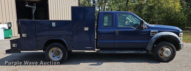 image for item LM9138 2008 Ford F450 Super Duty XLT  SuperCab utility / service truck