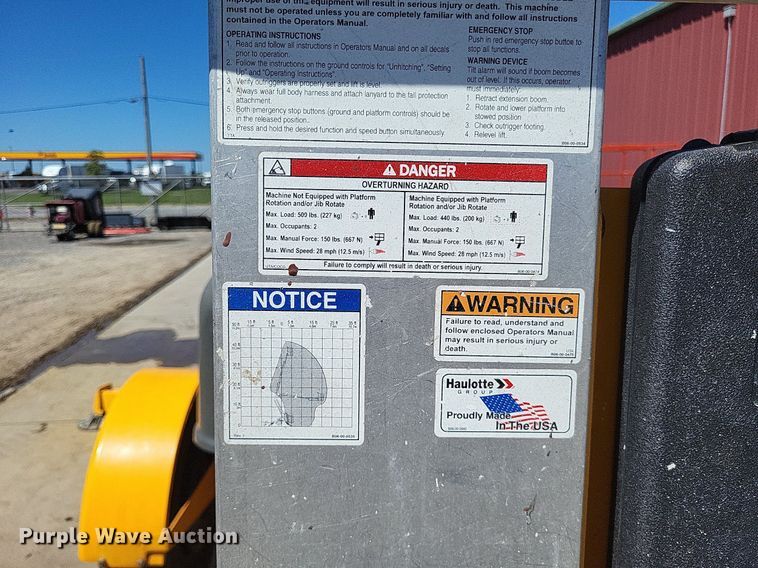 image for item LS9722 2017 Haulotte 3522A  boom lift