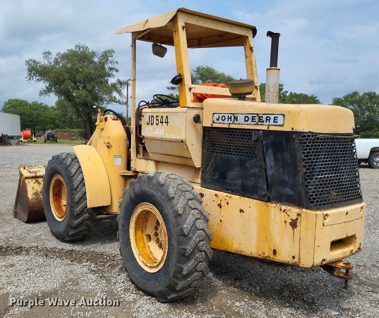 image for item LS9729 1968 John Deere 544  wheel loader