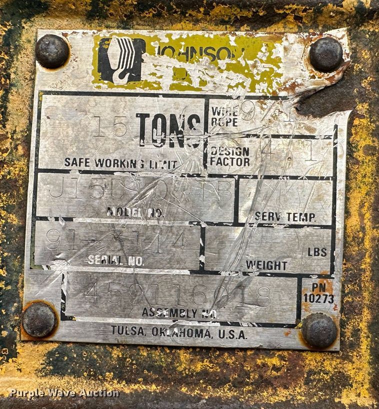 image for item LV9031 Pettibone 25RS  crane