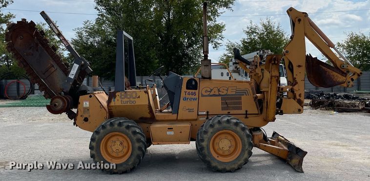 image for item LV9795 2000 Case 860 Turbo  trencher