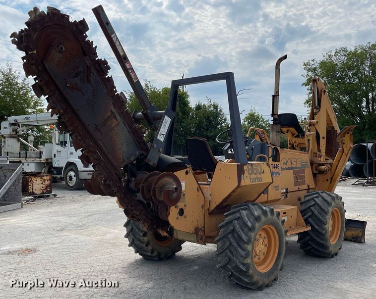 image for item LV9795 2000 Case 860 Turbo  trencher
