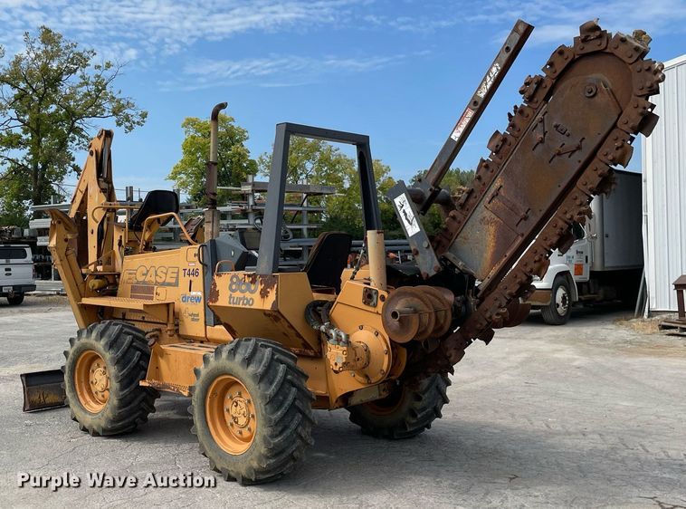 image for item LV9795 2000 Case 860 Turbo  trencher