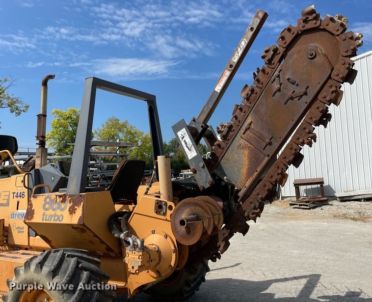 image for item LV9795 2000 Case 860 Turbo  trencher