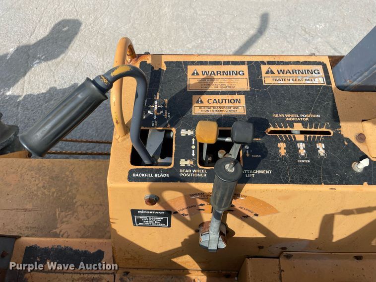 image for item LV9795 2000 Case 860 Turbo  trencher