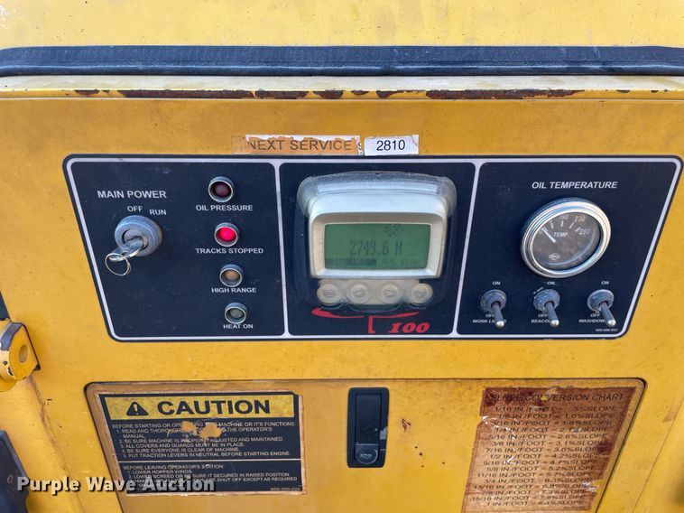 image for item LV9799 2014 Carlson CP100  paver