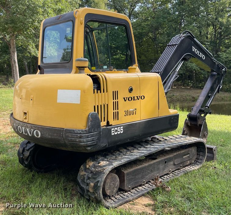 image for item LV9805 2000 Volvo EC55  mini excavator