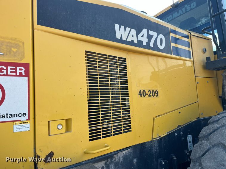 image for item MG9463 2015 Komatsu WA470-7  wheel loader