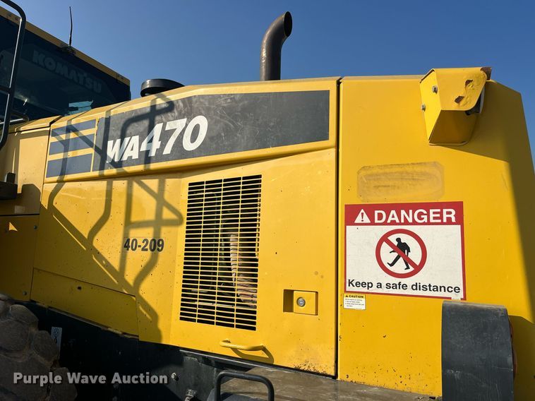 image for item MG9463 2015 Komatsu WA470-7  wheel loader