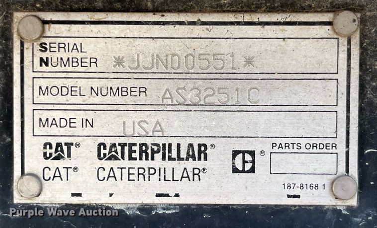 image for item MG9464 2011 Caterpillar AP655D  paver