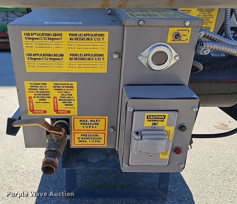 image for item MH9345 Intertek Frost Fighter Inc. IDF5000 LP/NG  heater