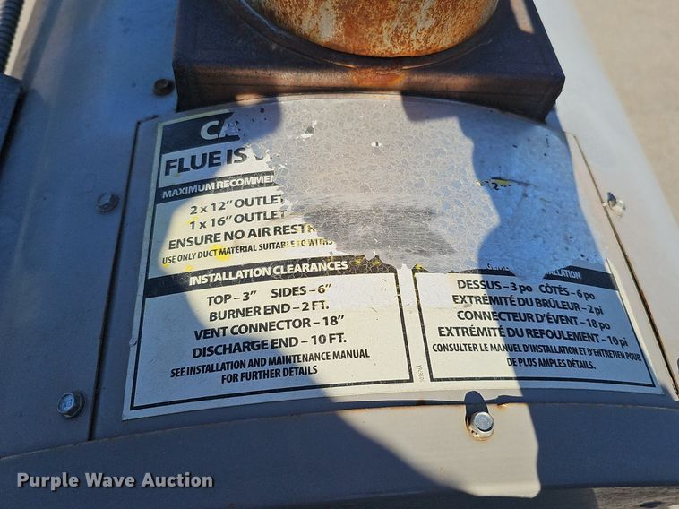 image for item MH9345 Intertek Frost Fighter Inc. IDF5000 LP/NG  heater