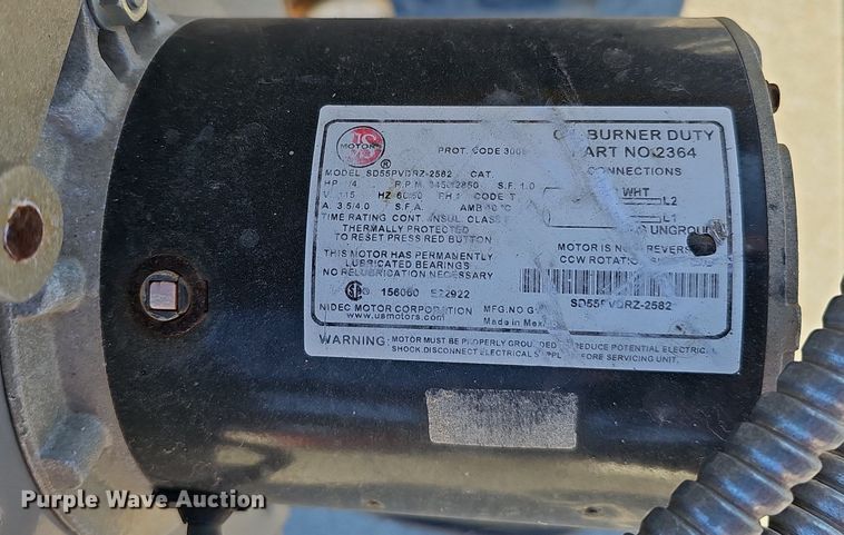 image for item MH9345 Intertek Frost Fighter Inc. IDF5000 LP/NG  heater