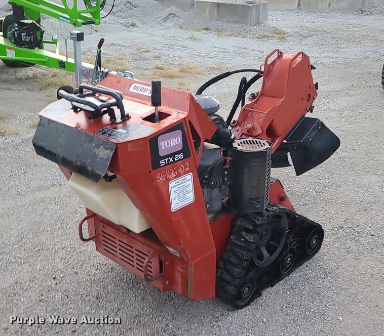 image for item MJ9317 2012 Toro STX-26  stump grinder