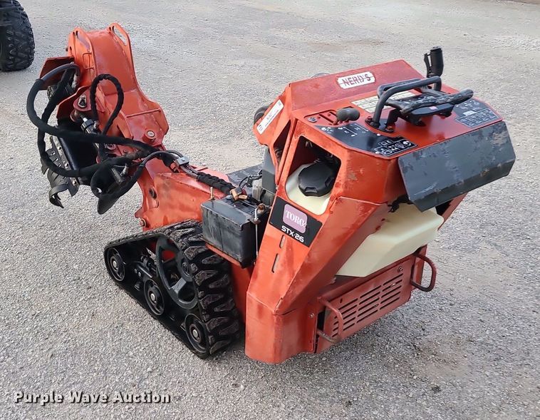 image for item MJ9317 2012 Toro STX-26  stump grinder