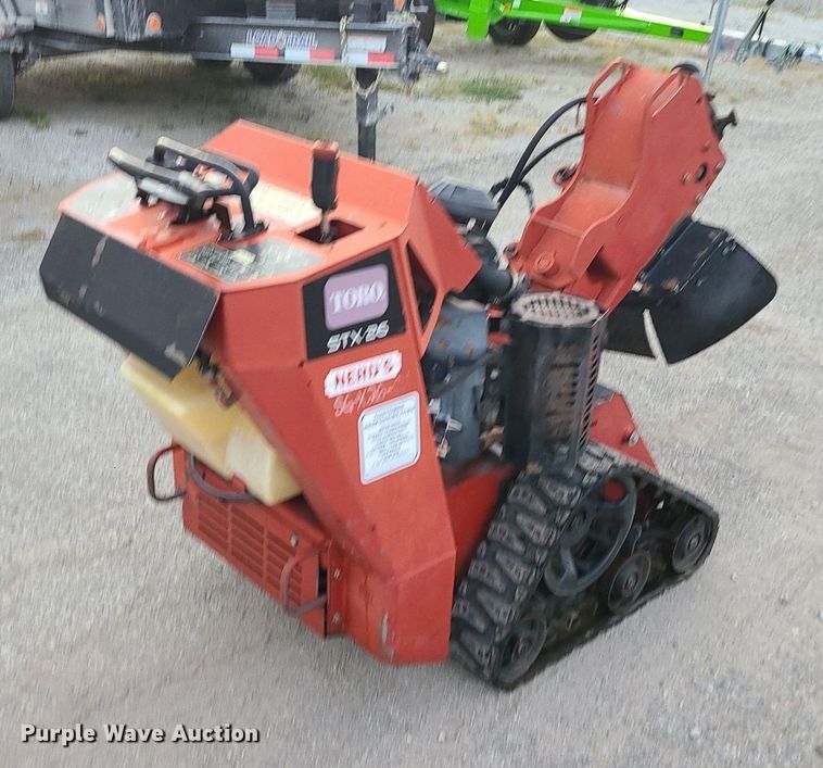 image for item MJ9318 2011 Toro STX-26  stump grinder