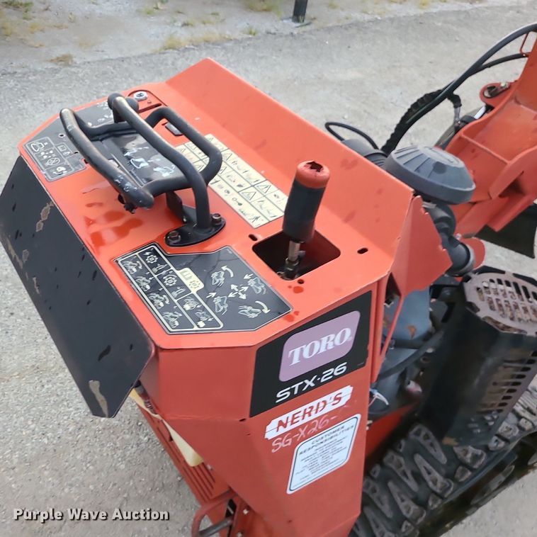 image for item MJ9318 2011 Toro STX-26  stump grinder