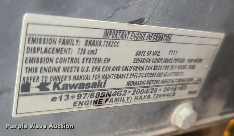 image for item MJ9318 2011 Toro STX-26  stump grinder