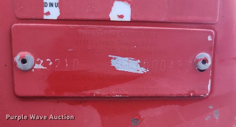 image for item MJ9318 2011 Toro STX-26  stump grinder