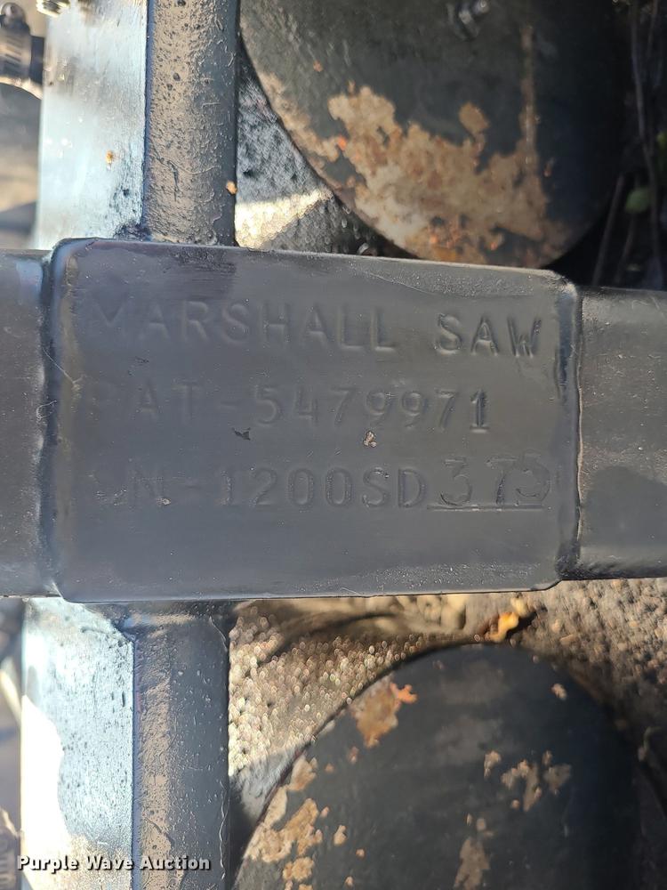 image for item MJ9323 Marshall 1200  skid steer tree saw