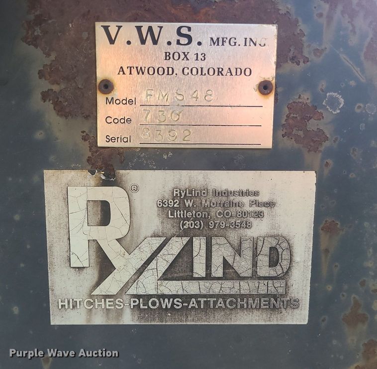 image for item MJ9336 1993 Champion 710A  motor grader