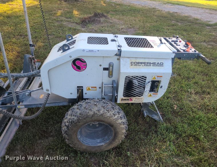 image for item MJ9366 Somero Copperhead S-9210  laser screed