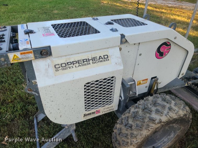 image for item MJ9366 Somero Copperhead S-9210  laser screed