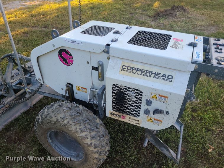 image for item MJ9366 Somero Copperhead S-9210  laser screed