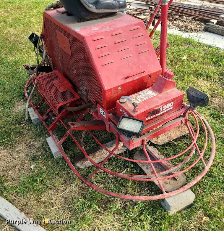 image for item MJ9367 Allen Engineering Pro 1200  power trowel