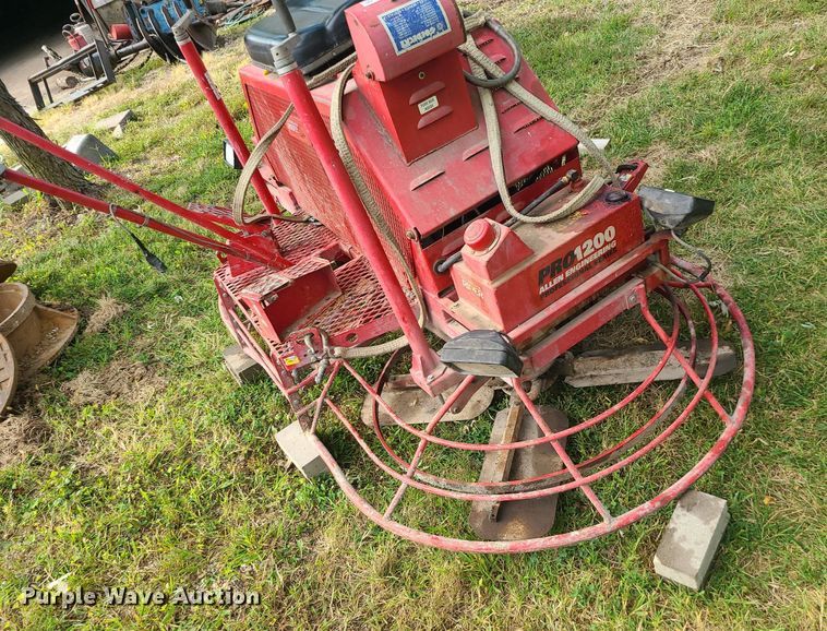 image for item MJ9367 Allen Engineering Pro 1200  power trowel