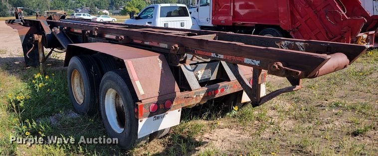 image for item ML9285 1995  Roll-off container trailer