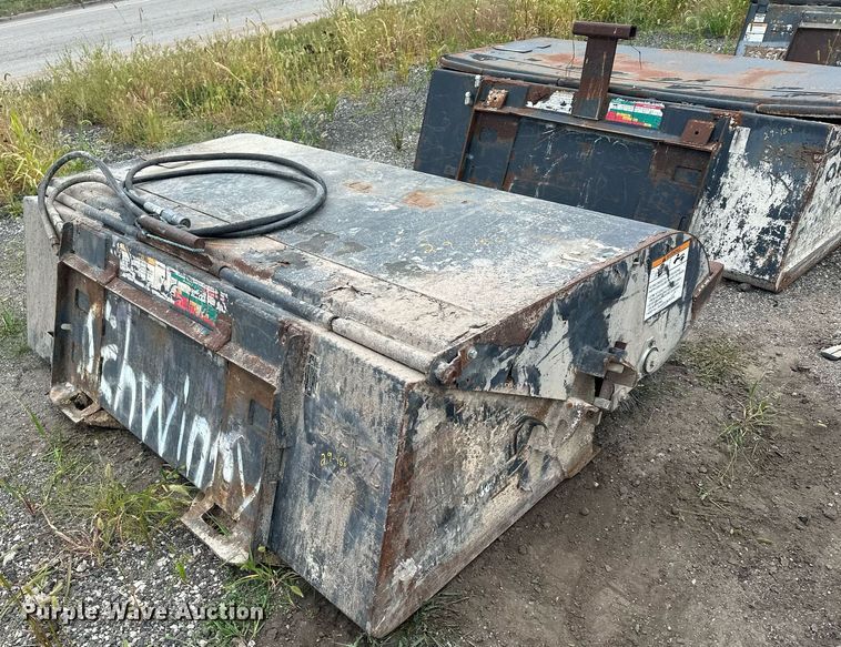 image for item MQ9392 Bobcat  skid steer sweeper