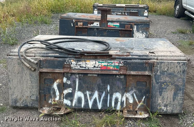 image for item MQ9392 Bobcat  skid steer sweeper