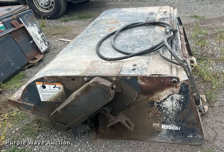 image for item MQ9392 Bobcat  skid steer sweeper