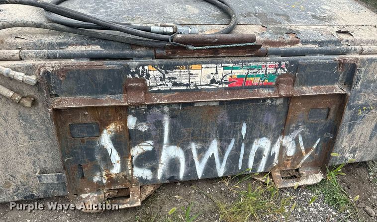 image for item MQ9392 Bobcat  skid steer sweeper