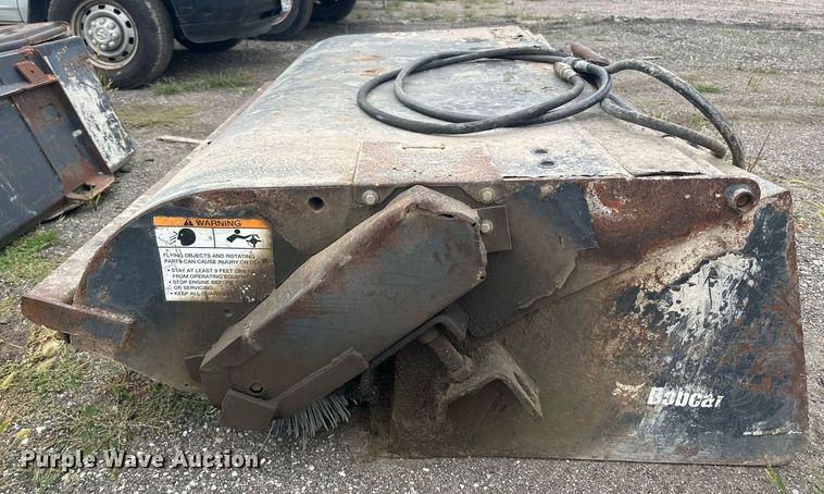 image for item MQ9392 Bobcat  skid steer sweeper