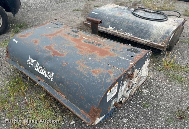 image for item MQ9393 Bobcat  skid steer sweeper
