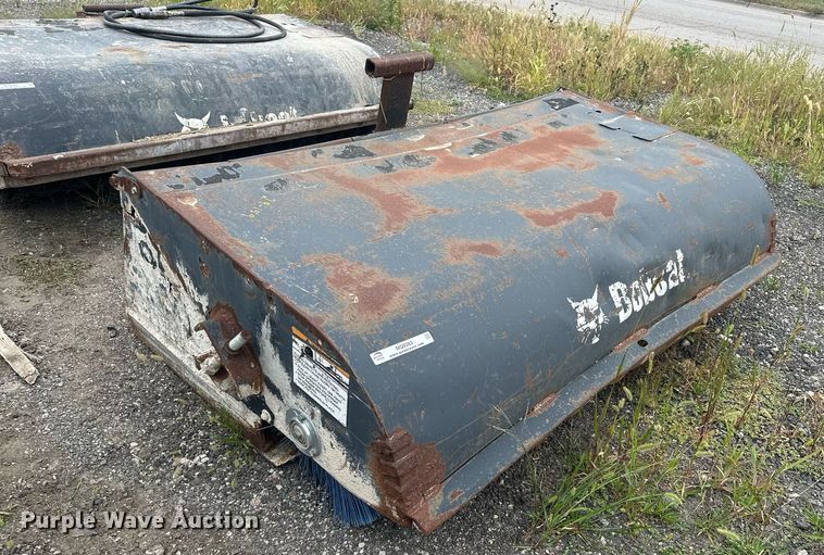 image for item MQ9393 Bobcat  skid steer sweeper