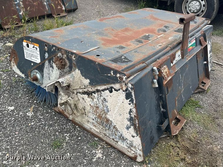 image for item MQ9393 Bobcat  skid steer sweeper