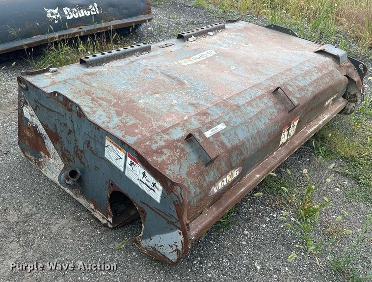 image for item MQ9394 Virnig  skid steer sweeper