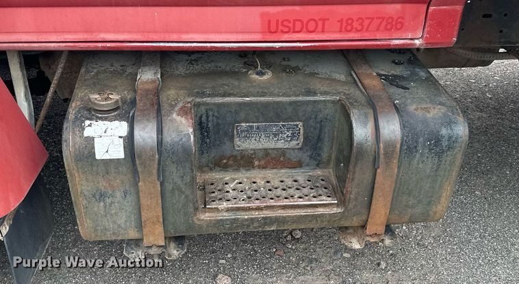 image for item MQ9396 1998  Ford F800  dump flatbed truck