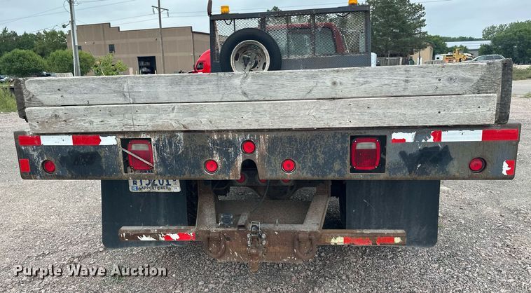 image for item MQ9396 1998  Ford F800  dump flatbed truck