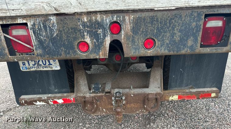 image for item MQ9396 1998  Ford F800  dump flatbed truck