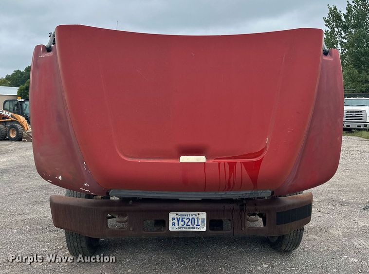 image for item MQ9396 1998  Ford F800  dump flatbed truck