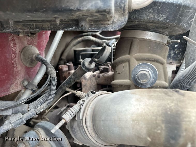 image for item MQ9396 1998  Ford F800  dump flatbed truck