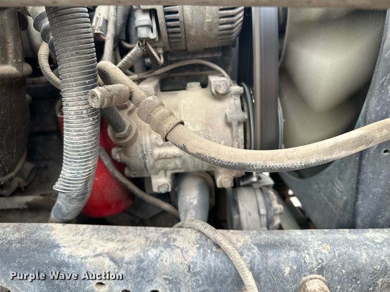 image for item MQ9396 1998  Ford F800  dump flatbed truck