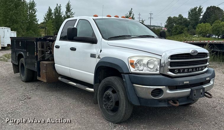 image for item MQ9404 2008 Sterling Bullet  Crew Cab utility / service truck