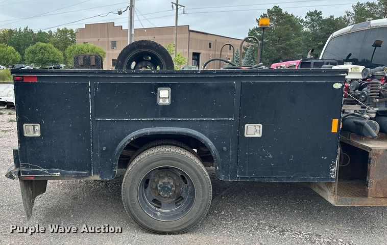 image for item MQ9404 2008 Sterling Bullet  Crew Cab utility / service truck